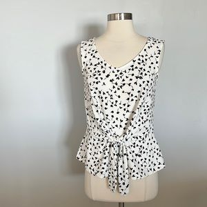 Talbots Peplum Top